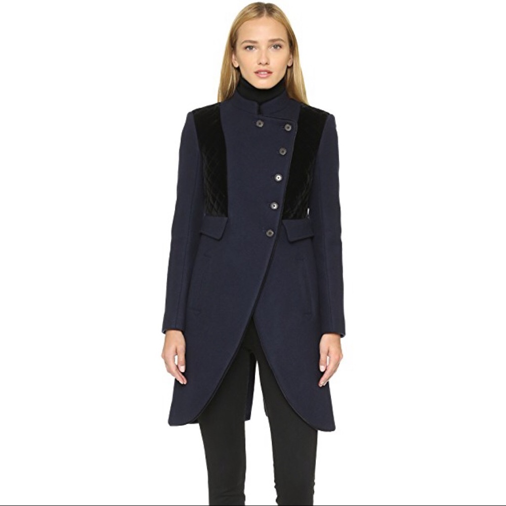 NWOT* Marc by Marc Jacob Navy Military Wool Coat
